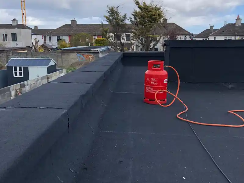 dublin roofers on the roof