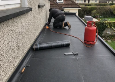 flat roof equipment left on the roof